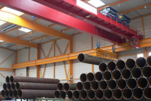 WEIHUA Intelligent Steel-Pipe Distribution Overhead Crane